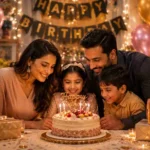 birthday celebration with family captions for instagram