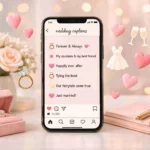 captions for a wedding