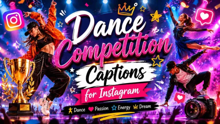 dance competition captions for instagram