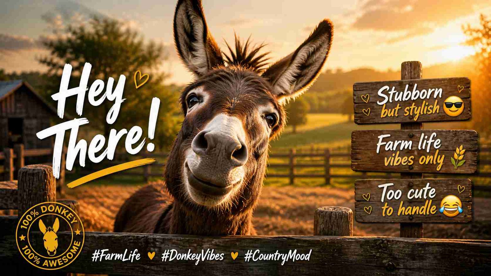 donkey captions for instagram