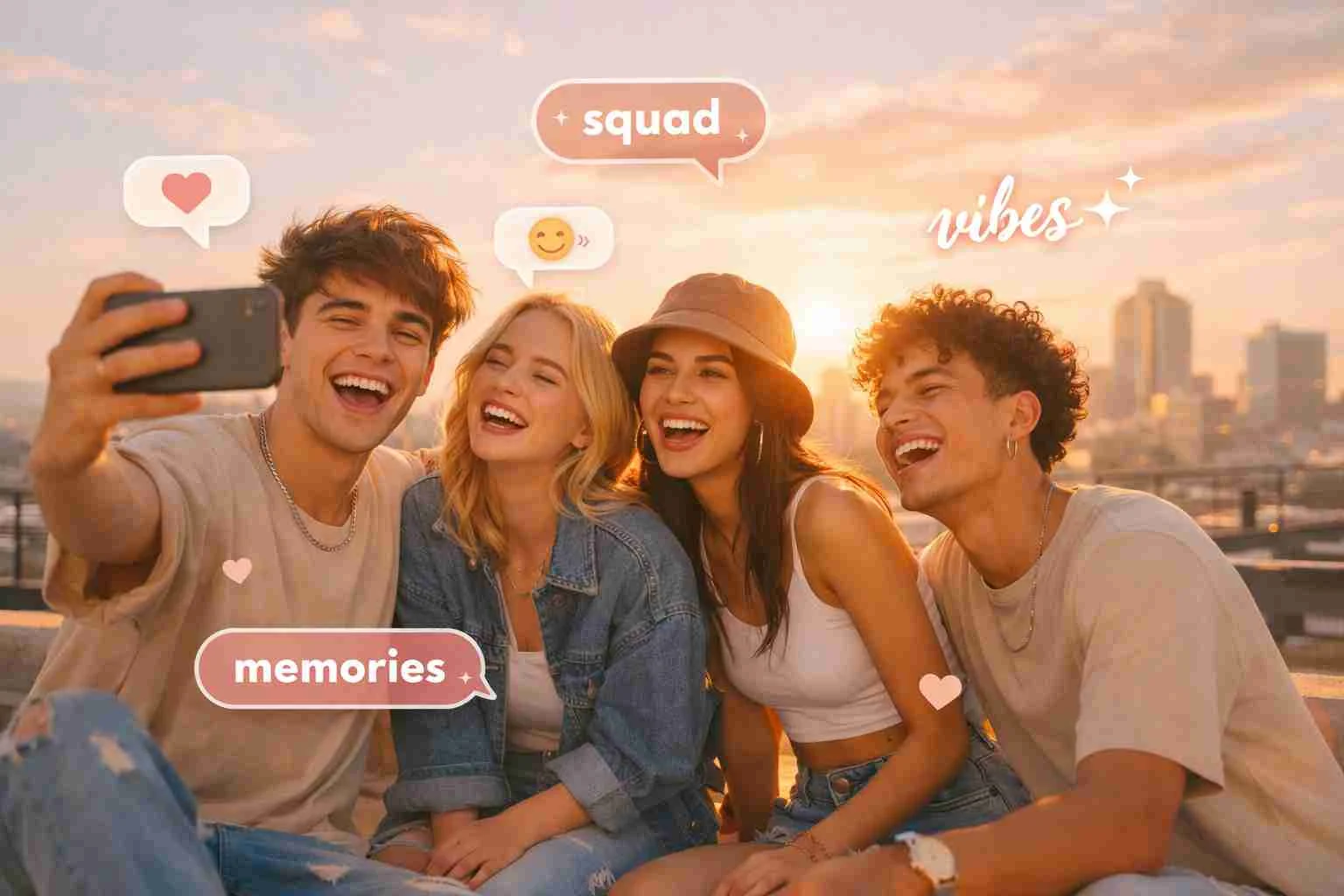 instagram captions for squad