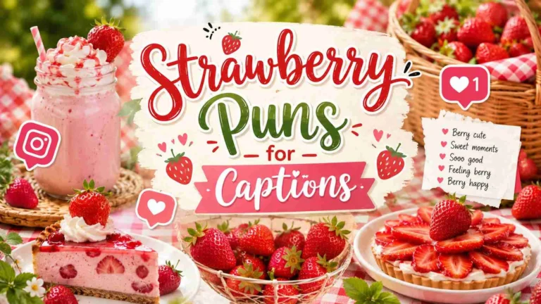 strawberry puns for captions