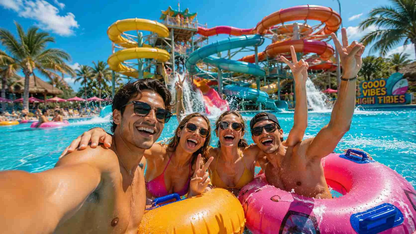 waterpark captions for instagram