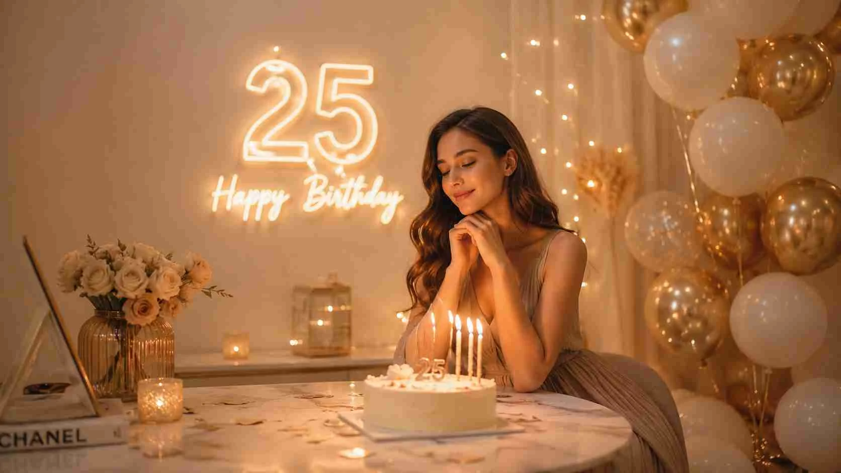 25th birthday captions for myself