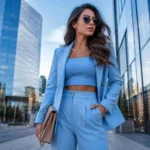 blue outfit captions for instagram