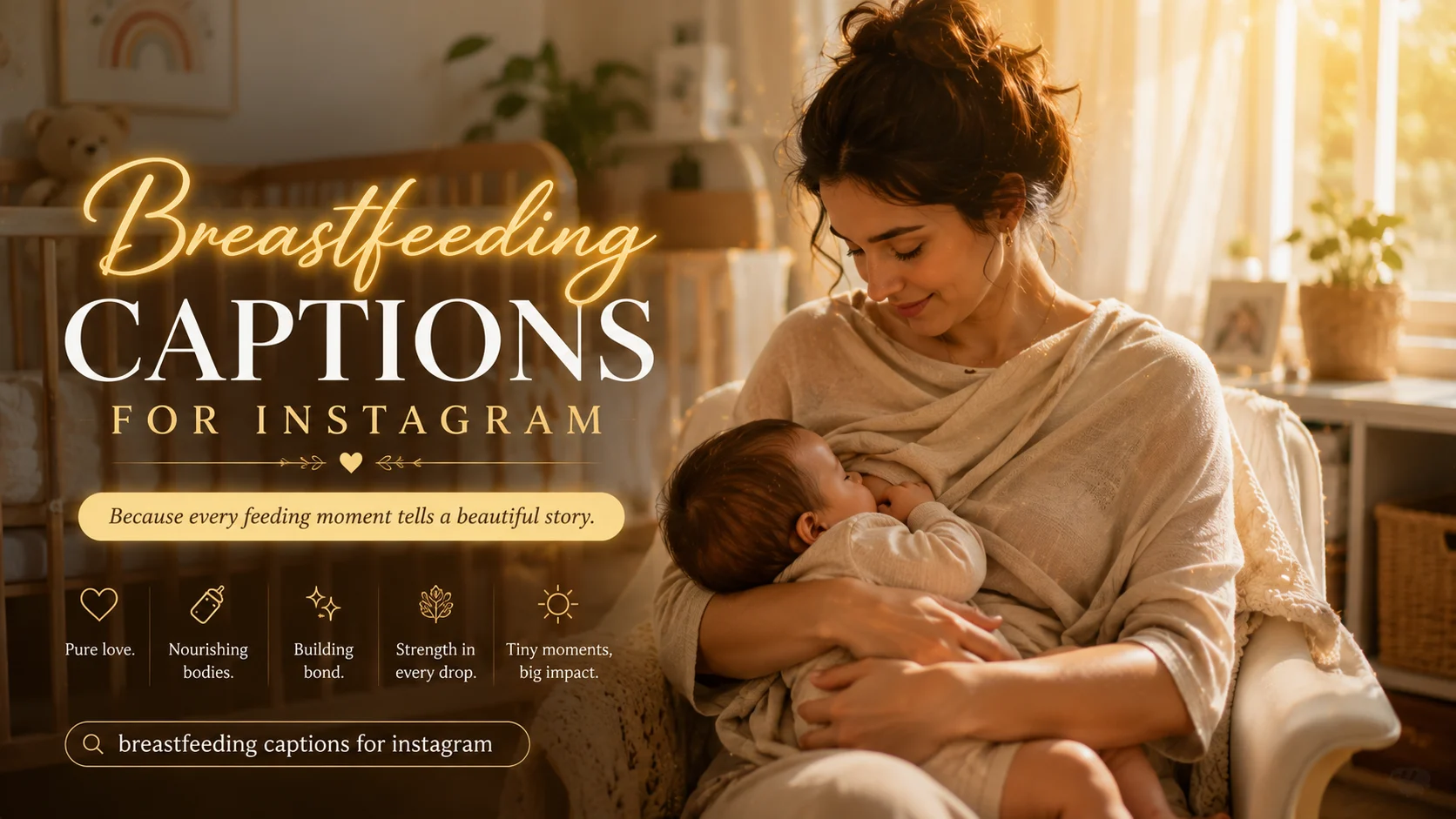 breastfeeding captions for instagram