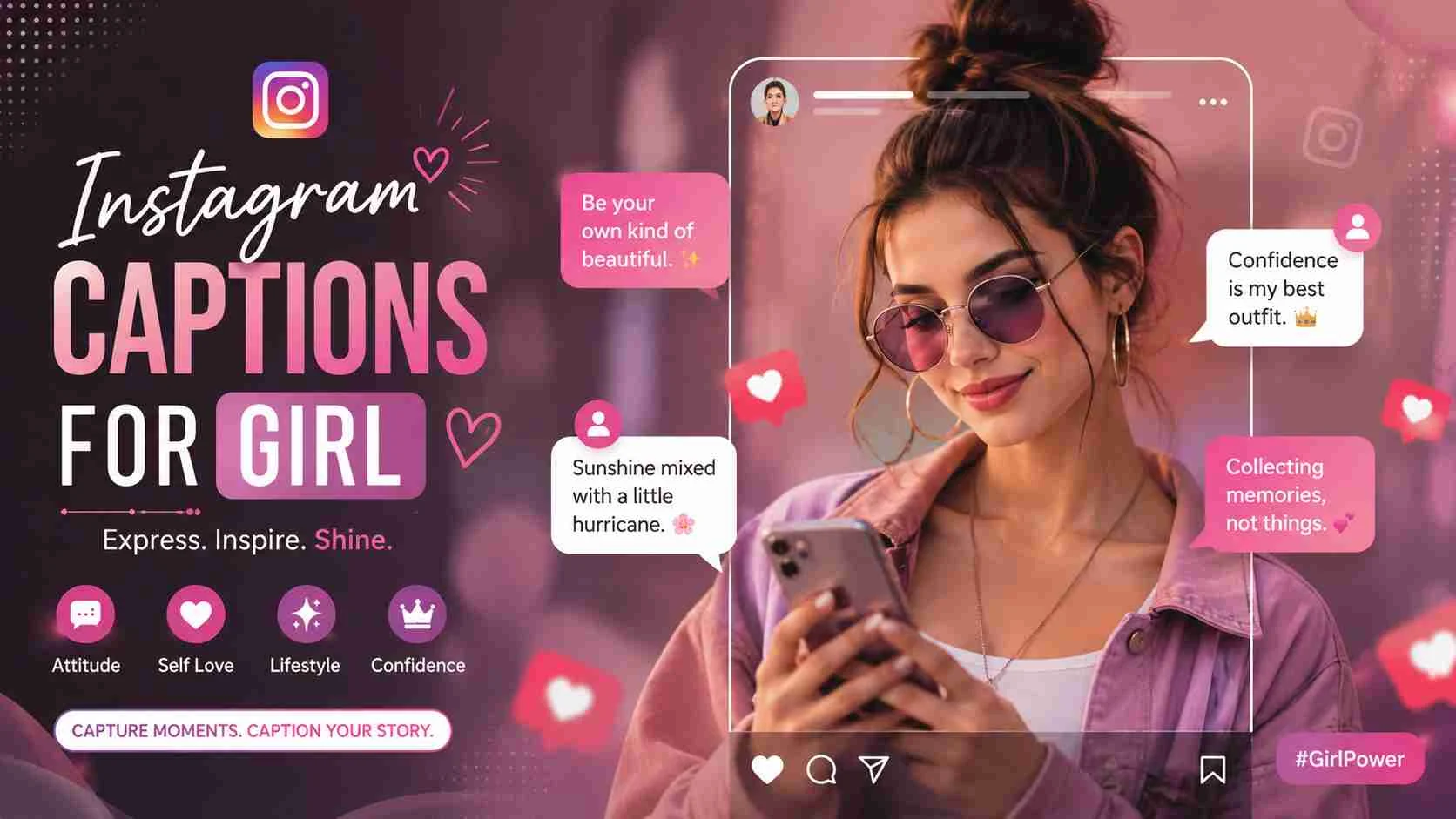 instagram captions for girl