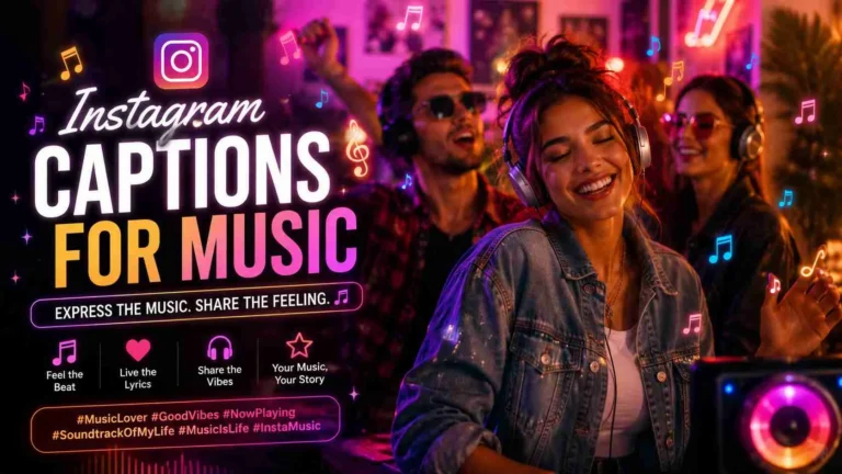 instagram captions for music