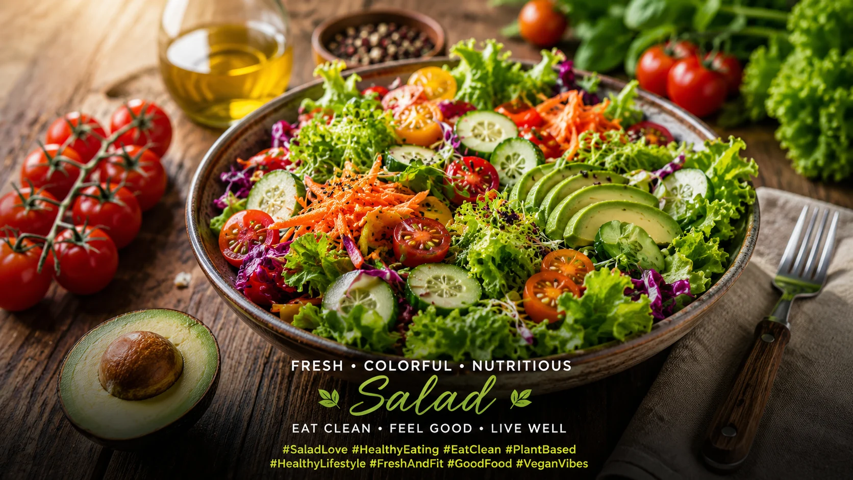 salad captions for instagram