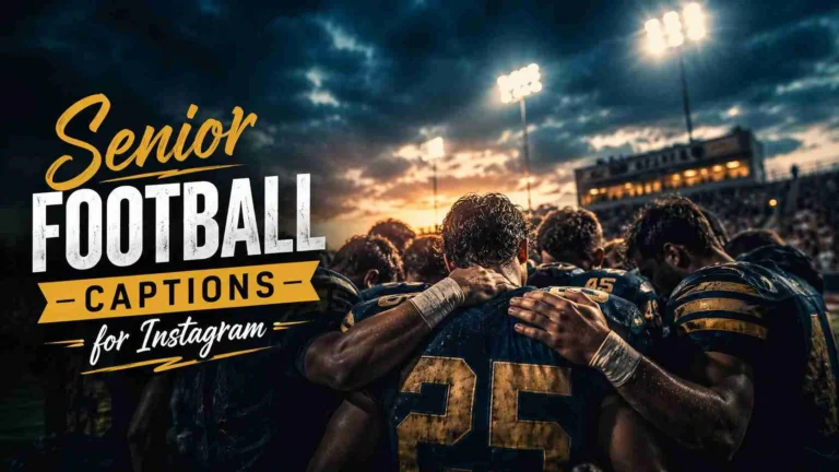 senior football captions for instagram