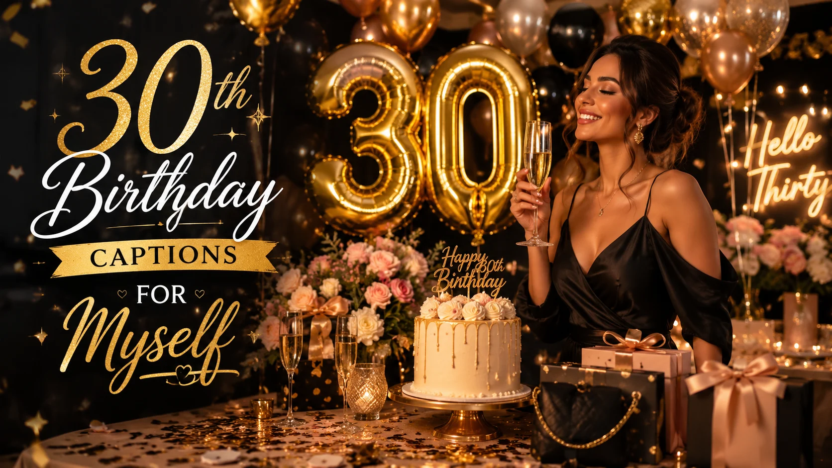 30th birthday captions for myself