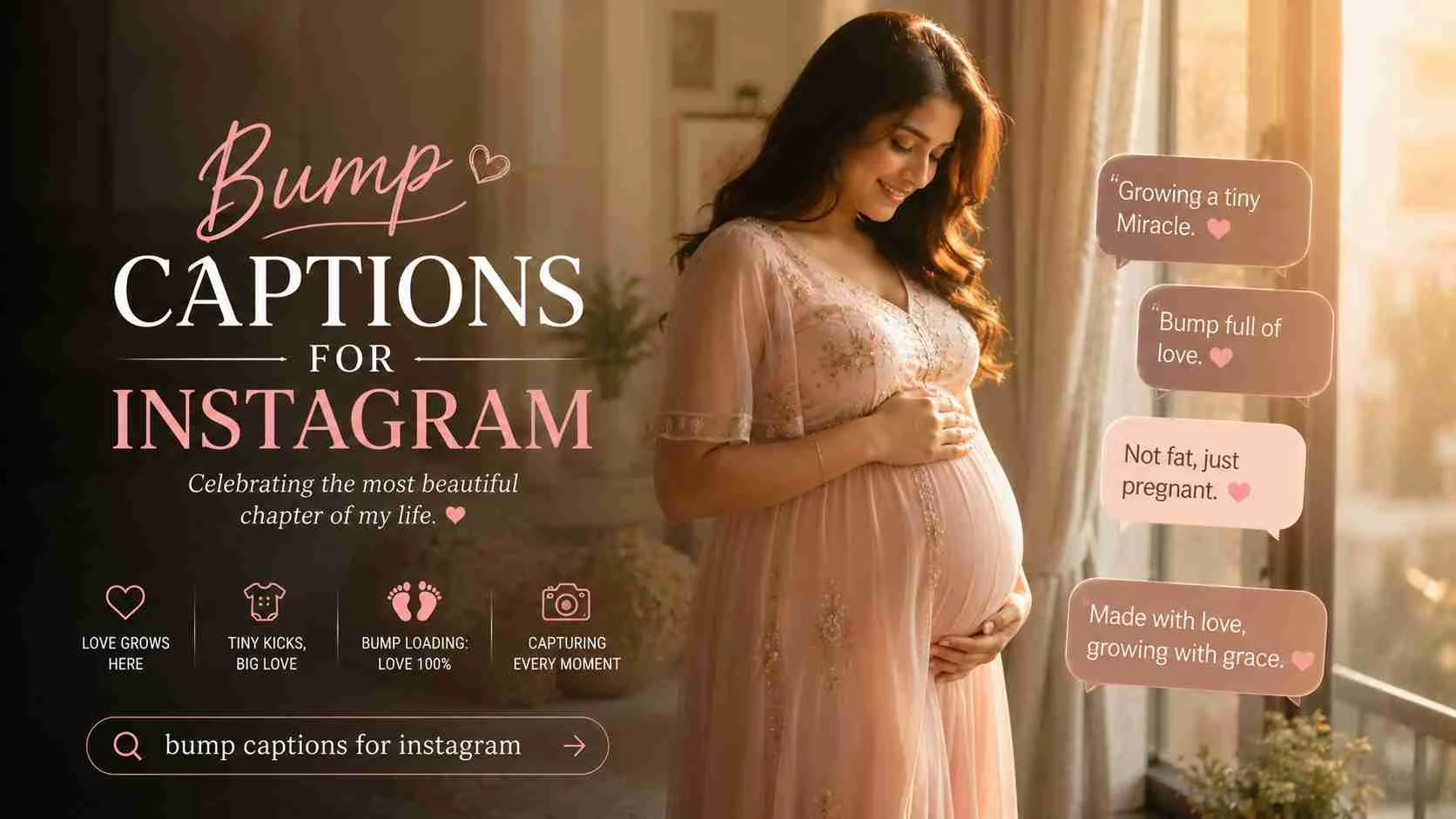bump captions for instagram