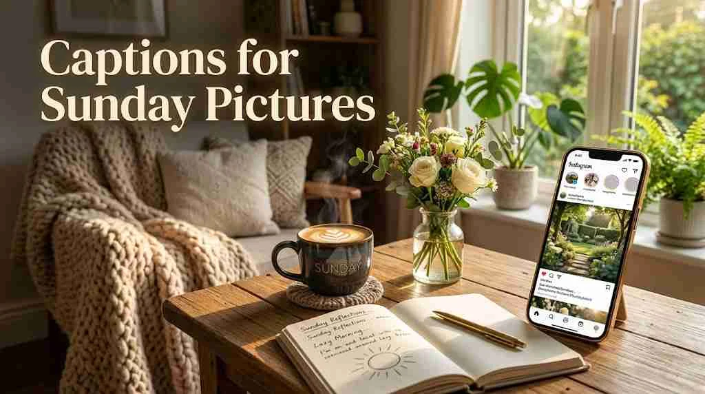 captions for sunday pictures