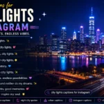 city lights captions for instagram