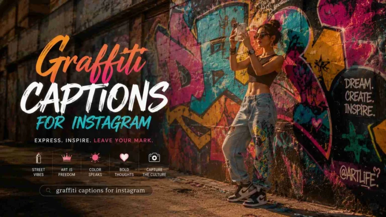 graffiti captions for instagram