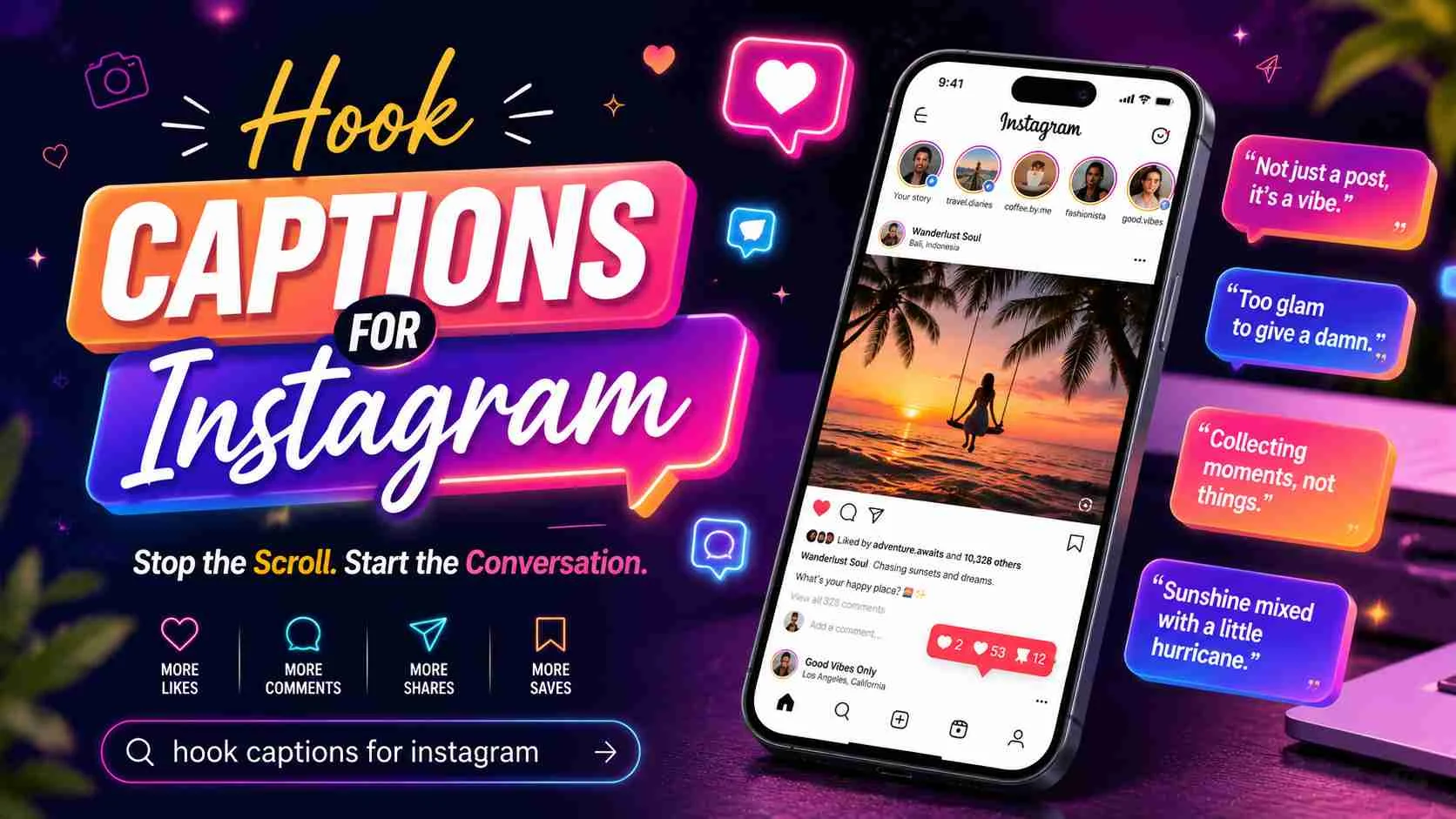 hook captions for instagram