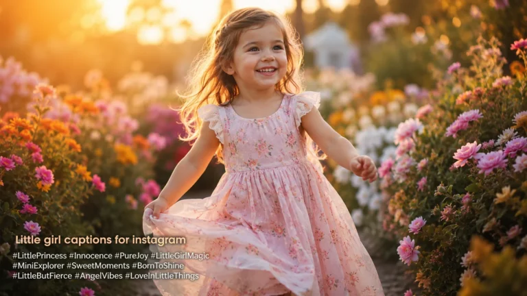 little girl captions for instagram