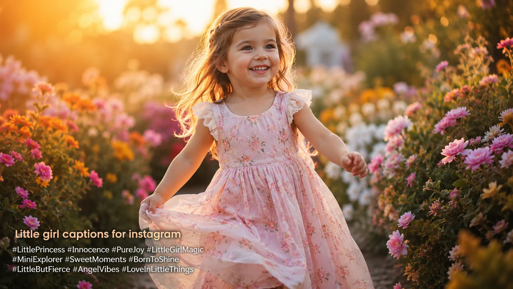 little girl captions for instagram
