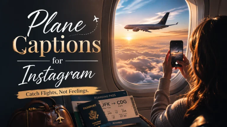 plane captions for instagram
