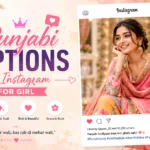 punjabi captions for instagram for girl