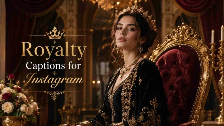 royalty captions for instagram