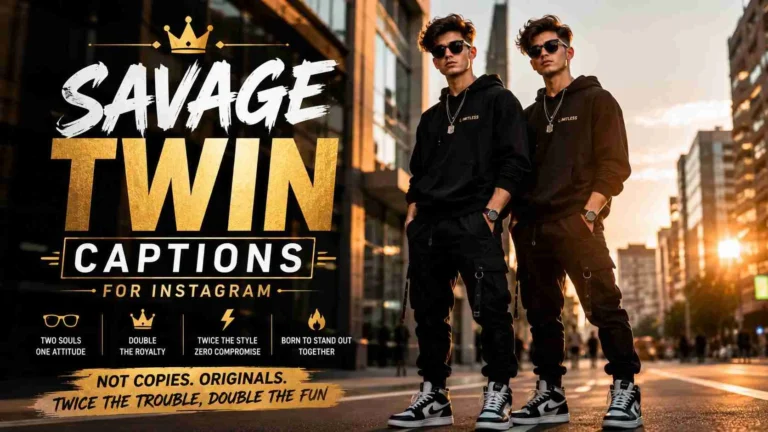 savage twin captions for instagram