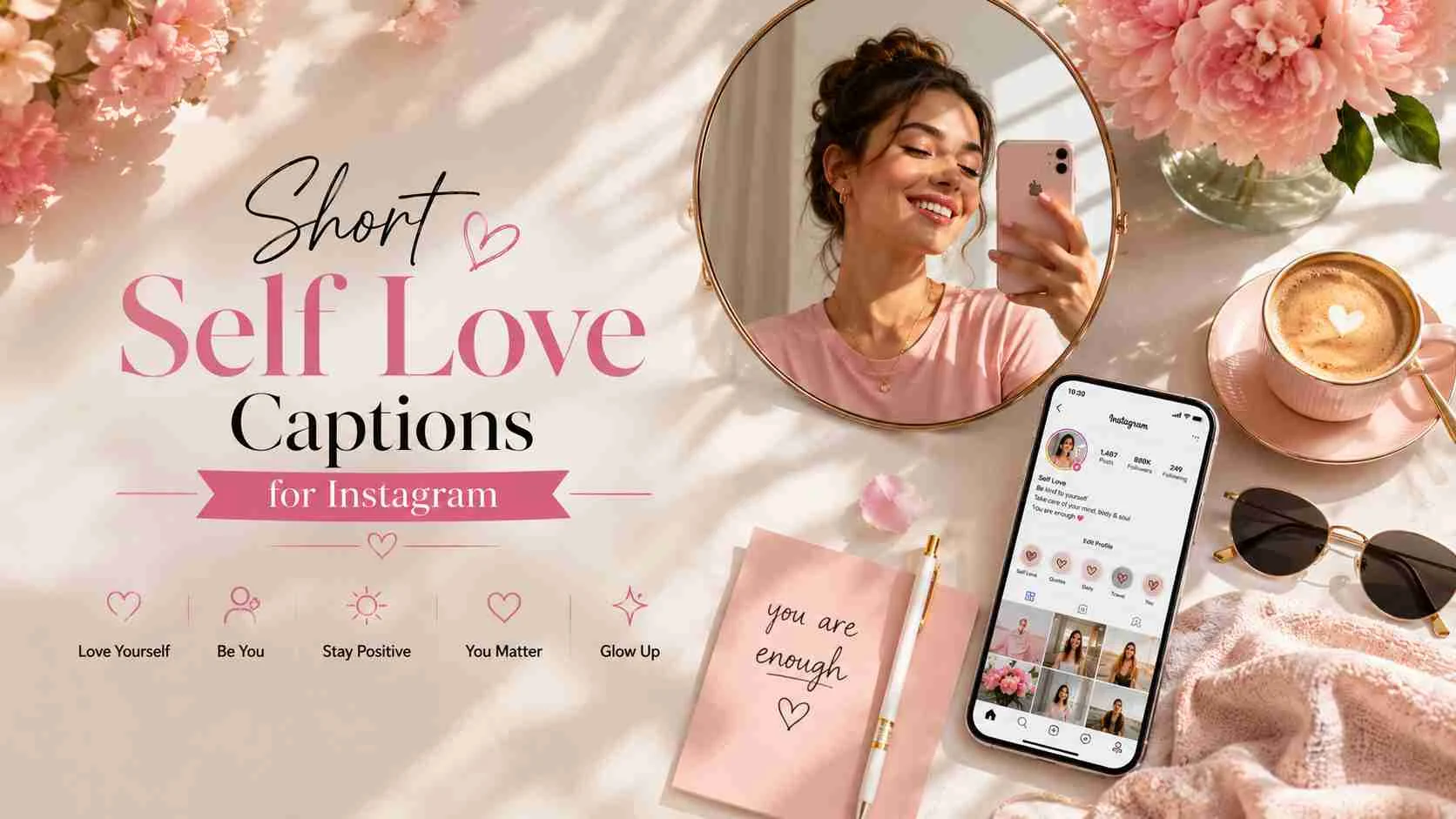 short self love captions for instagram