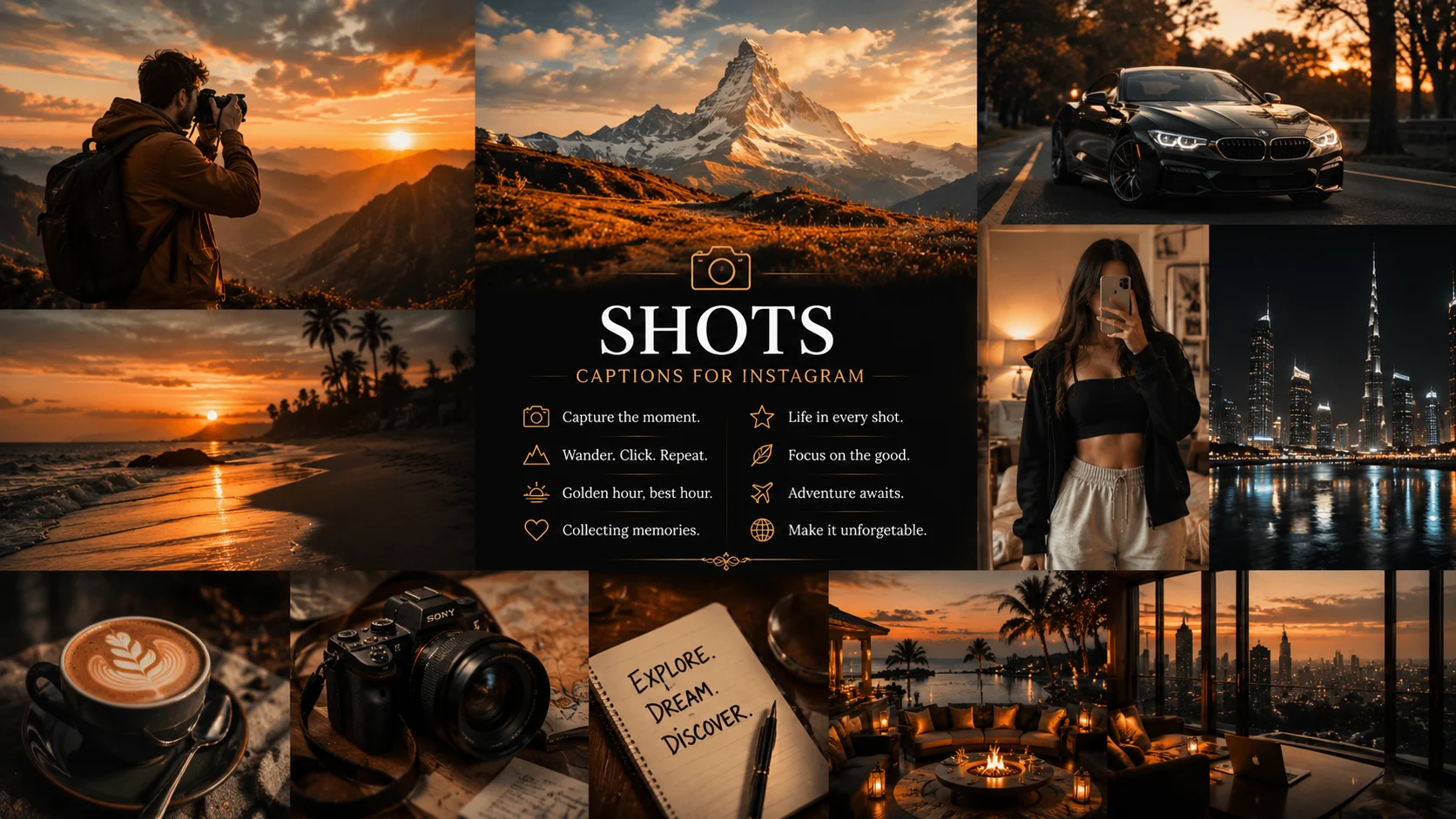 shots captions for instagram