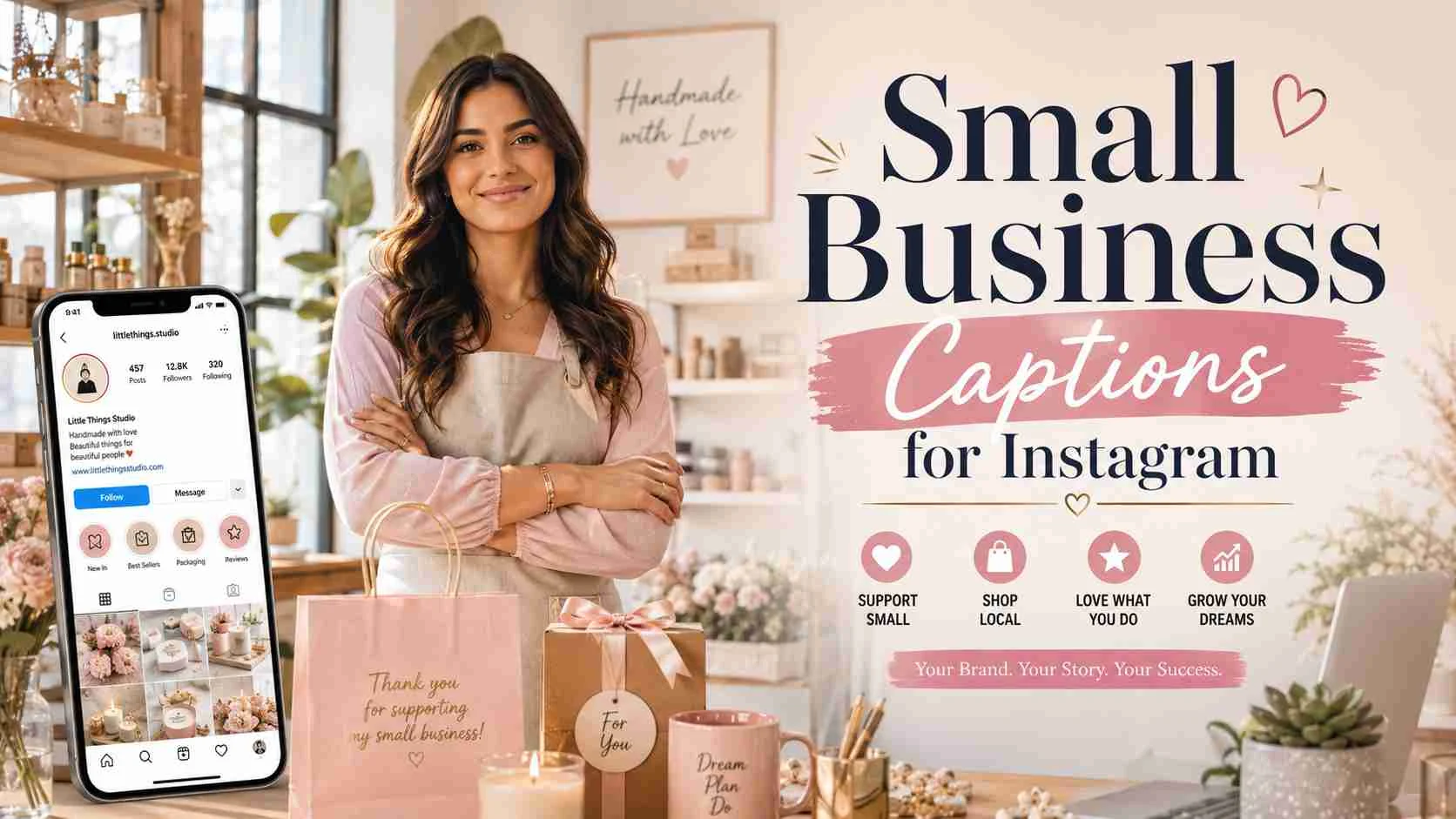 small business captions for instagram
