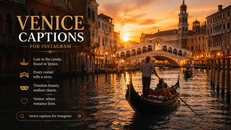 venice captions for instagram